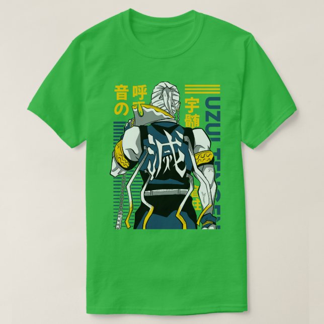 Uzui Tengen l Demon slayer anime T-Shirt (Design Front)