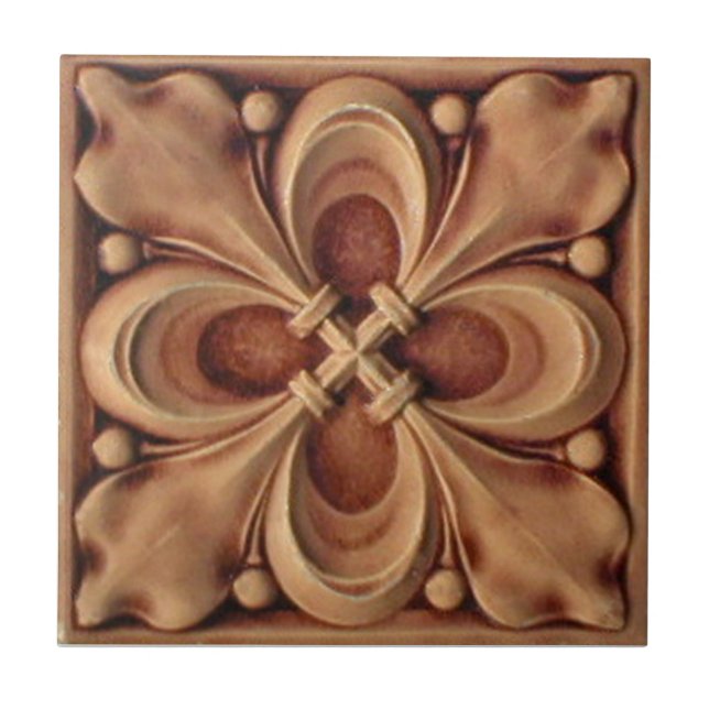 V0016 Victorian Antique Reproduction Ceramic Tile (Front)