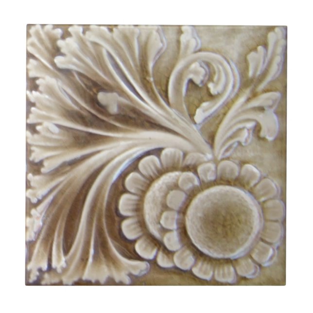 V0031 Victorian Antique Reproduction Ceramic Tile (Front)