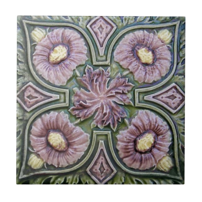 V0059 Victorian Antique Reproduction Ceramic Tile (Front)
