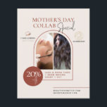 V4 Custom for Jackie_Mother's Day Promo Flyer<br><div class="desc">// Note: logo illustrations used are placeholder images only. You will need to replace with your own photo before ordering/printing.</div>
