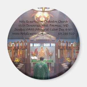 V5.1_IMG_7602, Holy Resurrection Orthodox Church Magnet