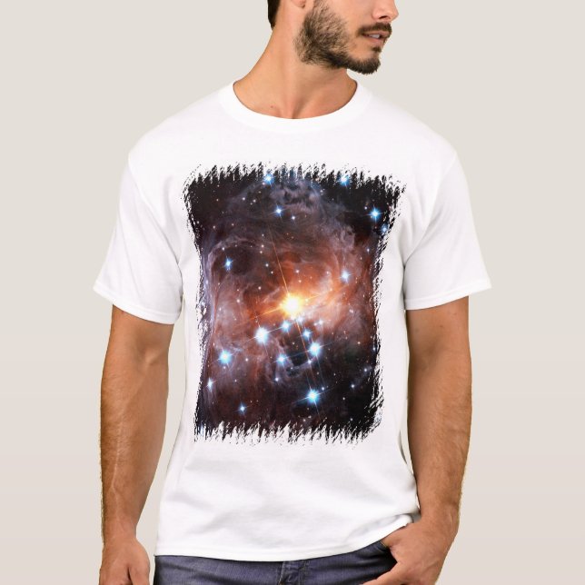 V838 Monocerotis Red Supergiant Star Hubble Photo T-Shirt (Front)