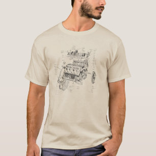 V8 engine T-Shirt