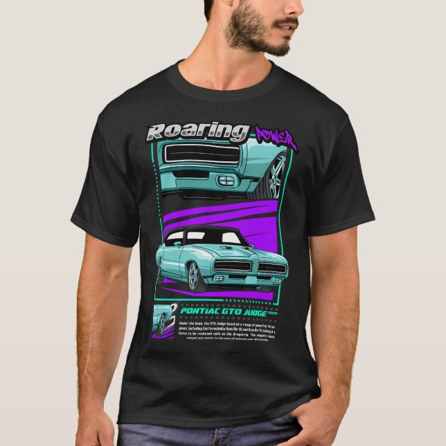 V8 Judge Car T-Shirt (Front)