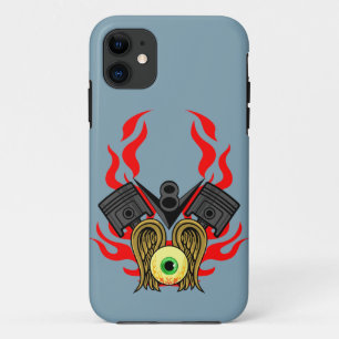 V8 Piston Heads Flying Eye Case-Mate iPhone Case