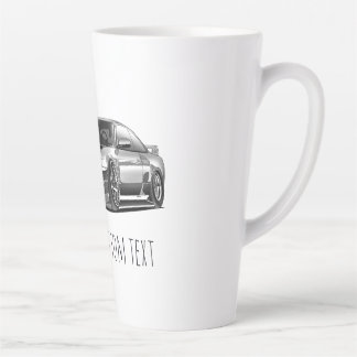 V8 Swapped Nissan Silvia S14 Kouki JDM Performance Latte Mug