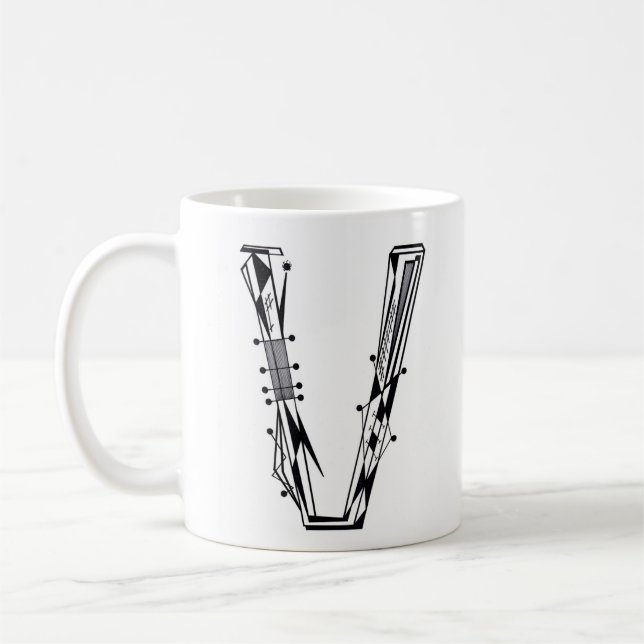 "V" Coffee Mug (Left)