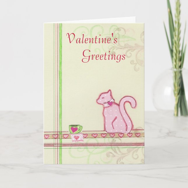 V-Day Cat Card (Front)