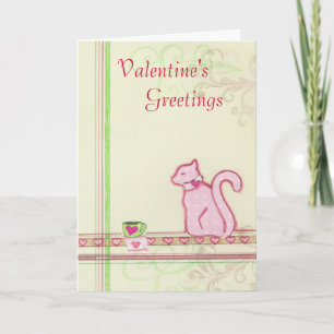 V-Day Cat Card