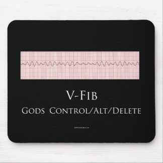 V Fib Mouse Pad