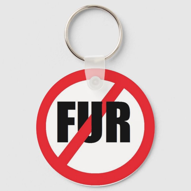 V-fur Key Ring (Front)