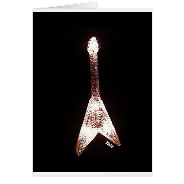 V Guitar Card (Front)