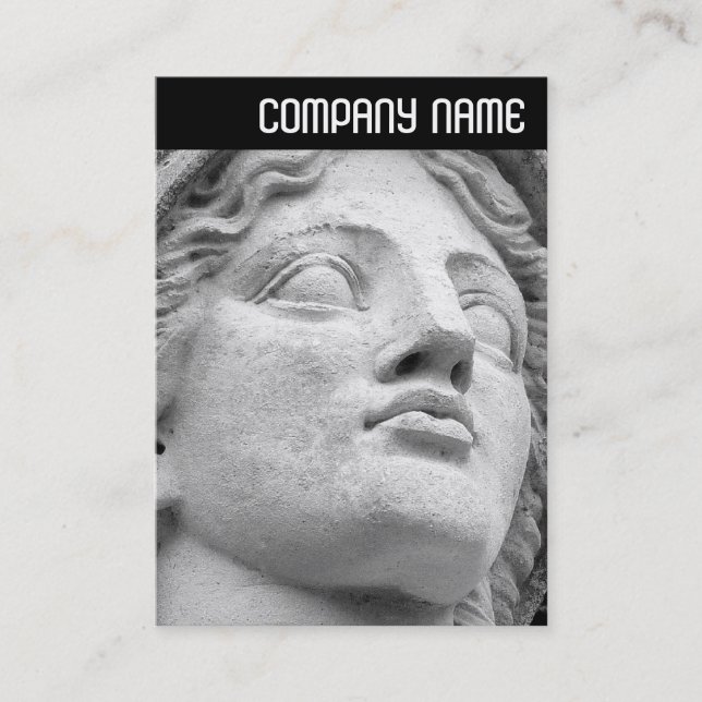 V Header - Britannia B&W Business Card (Front)