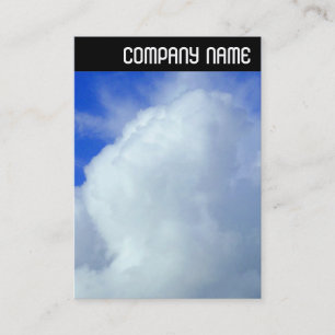 V Header - Clouds Business Card