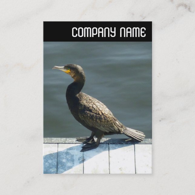 V Header - Cormorant Business Card (Front)