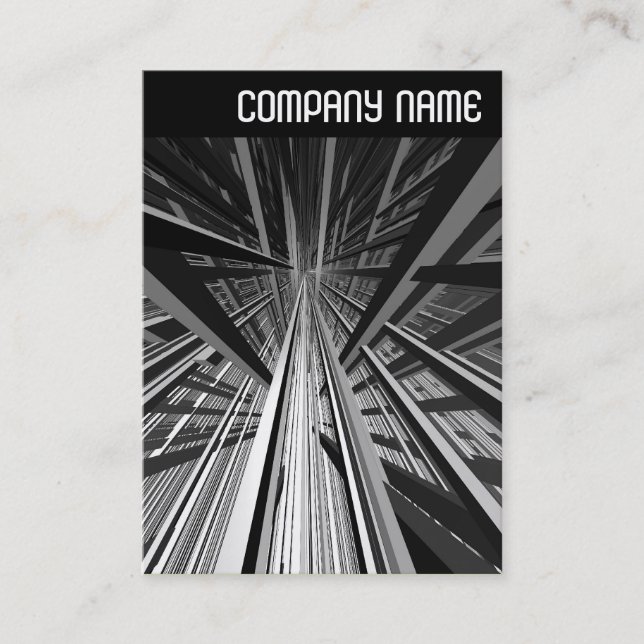 V Header - Extreme Perspective Business Card (Front)