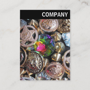 V Header - Flea Market Bling Business Card