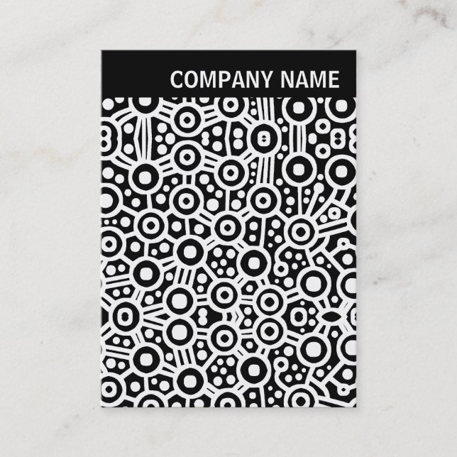 V Header - Image - Abstract Circuits Business Card (Front)