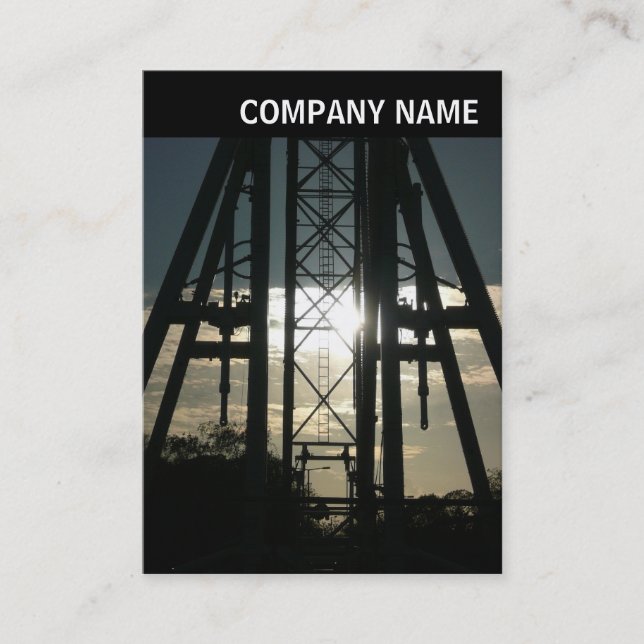 V Header - Image - Construction of the Big Wheel Business Card (Front)