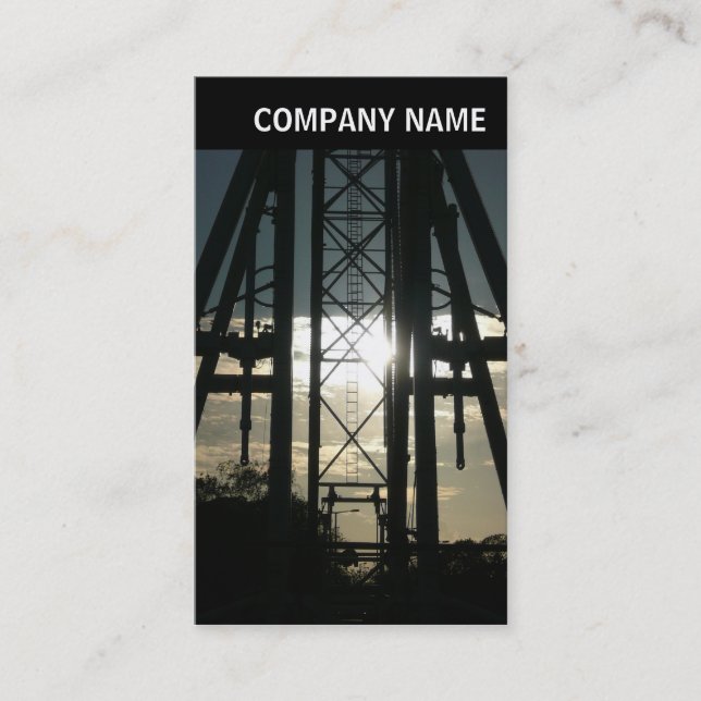 V Header - Image - Construction of the Big Wheel Business Card (Front)