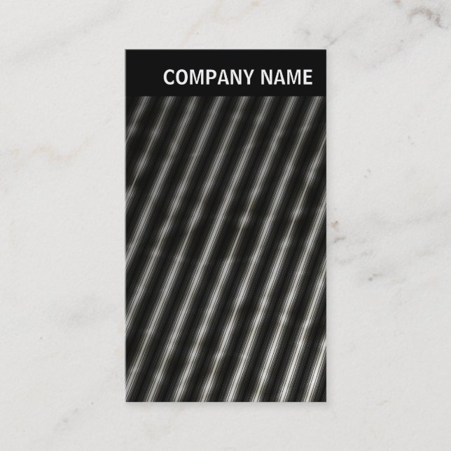 V Header - Image - Corrugated Design Business Card (Front)