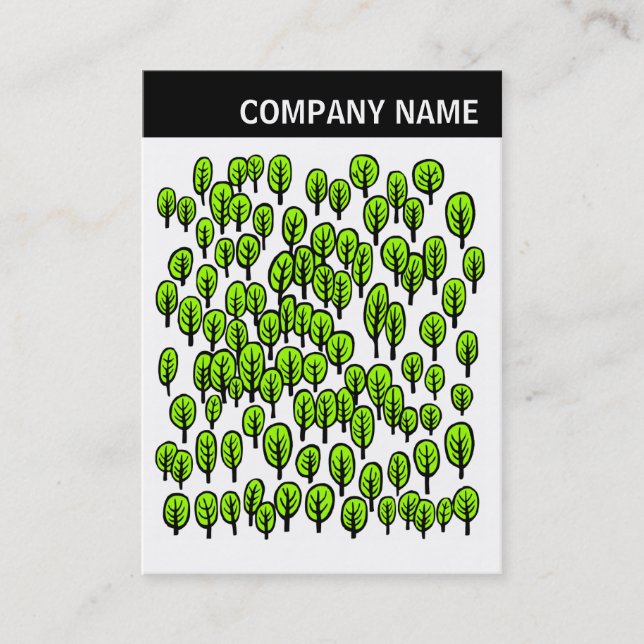 V Header - Image - Woodland Drawing 02 Business Card (Front)