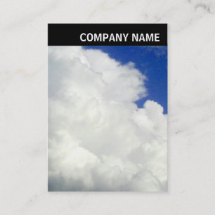 V Header - Photo - Cumulous Clouds Business Card
