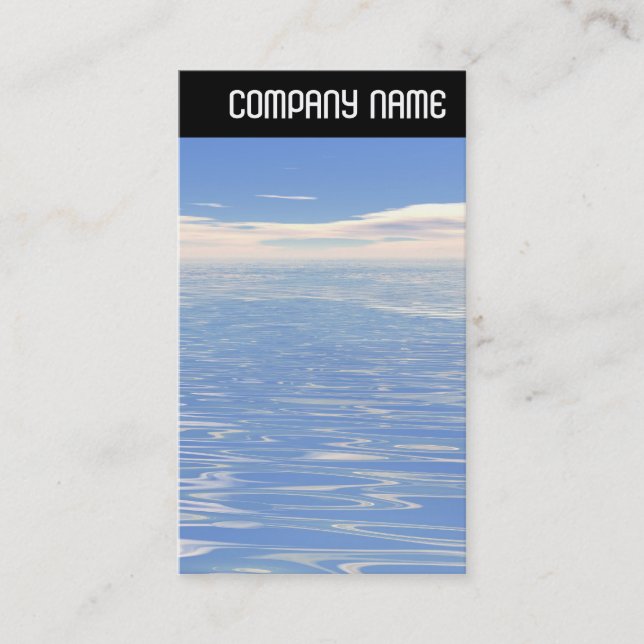 V Header - Sea and Sky Business Card (Front)
