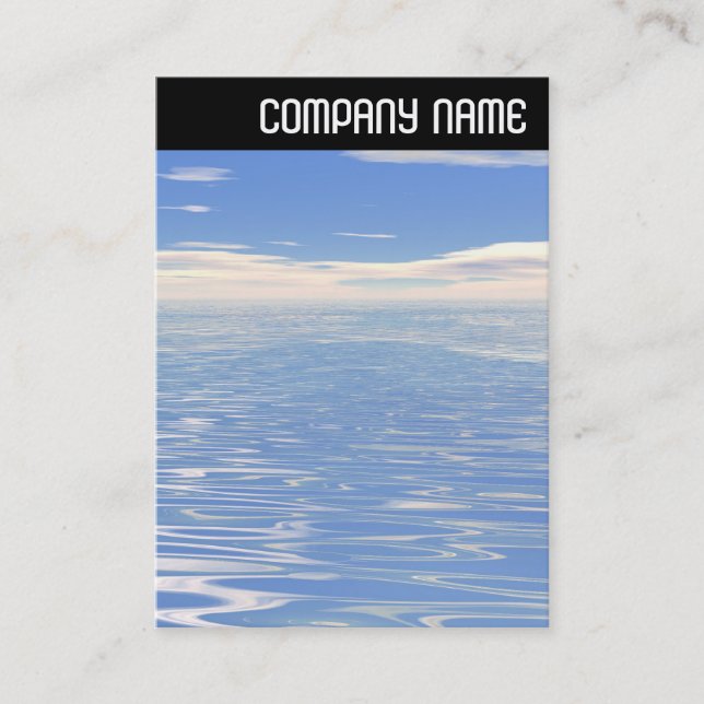 V Header - Sea and Sky Business Card (Front)