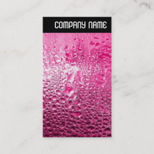 V Header - Steamy Pink Business Card