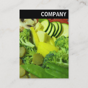 V Header - Stir-fry Vegetables 01 Business Card