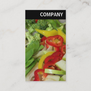 V Header - Stir-fry Vegetables 02 Business Card
