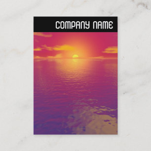 V Header - Sunrise Sunset Business Card