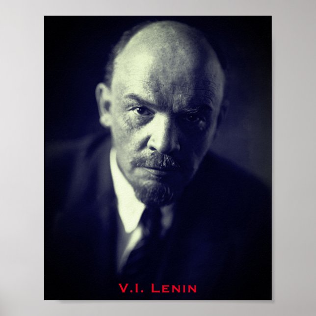 V.I. Lenin - Soviet Union Boss - CCCP Poster (Front)