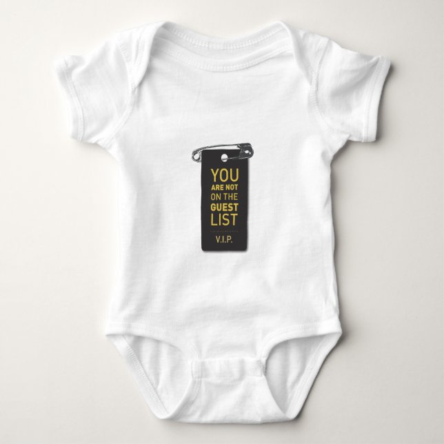 V.I.P. BABY BODYSUIT (Front)