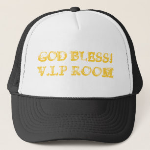 V.I.P ROOM FAMOUS CLUB SAINT TROPEZ TRUCKER HAT