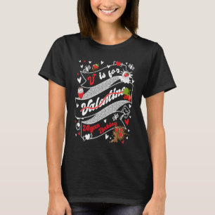 V is for Vegan Baking T-Shirt