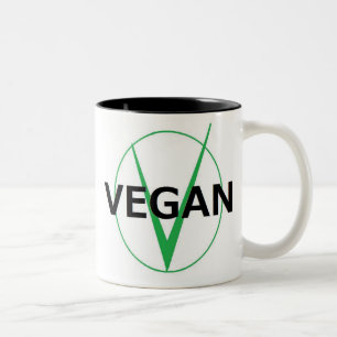 V is for Vegan coffie cup