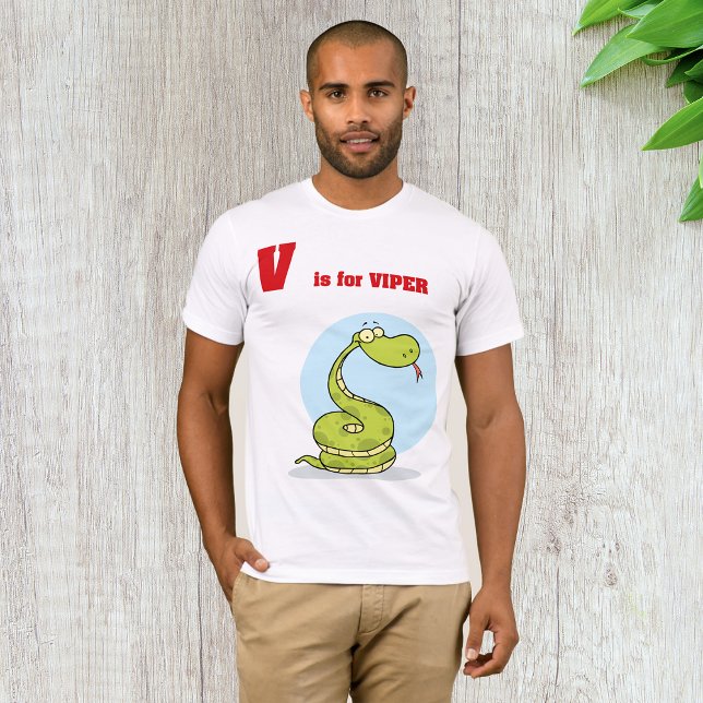V is for Viper Mens T-Shirt (Creator Uploaded)