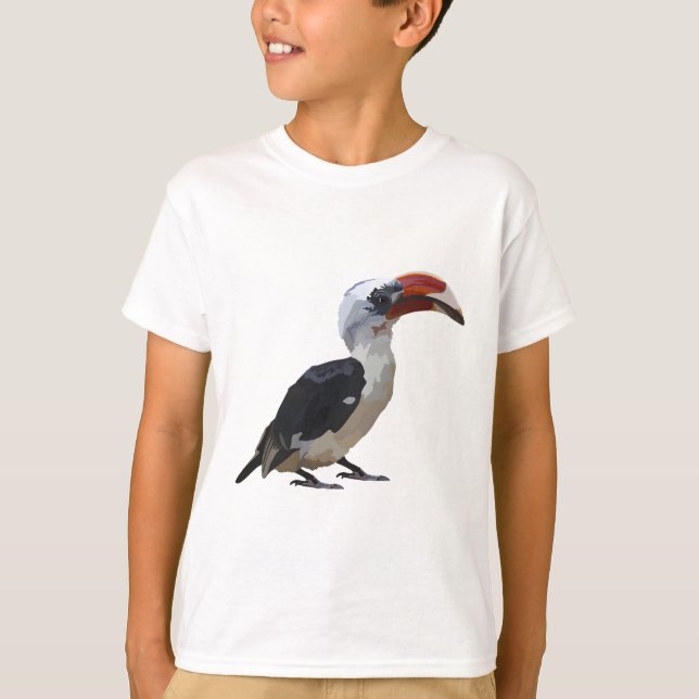 V is for Von Der Decken Hornbill T-Shirt (Front)