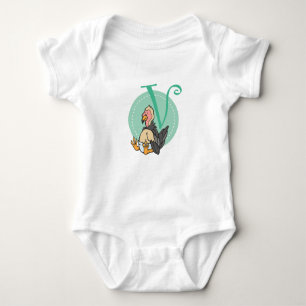 V is for Vulture Baby Bodysuit