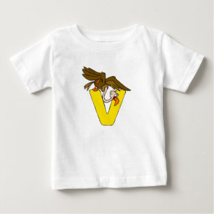 V is for Vulture Baby T-Shirt