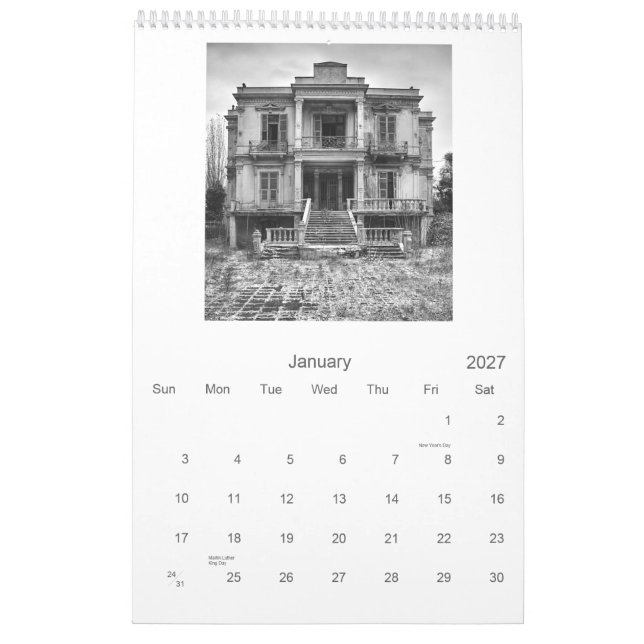 V-Light 2013 Calendar (Jan 2027)