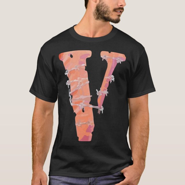 v logo vlone T-Shirt Essential T-Shirt Copy (Front)