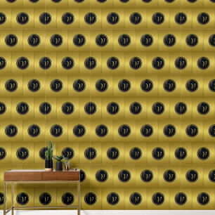 "V" Monogram Wallpaper