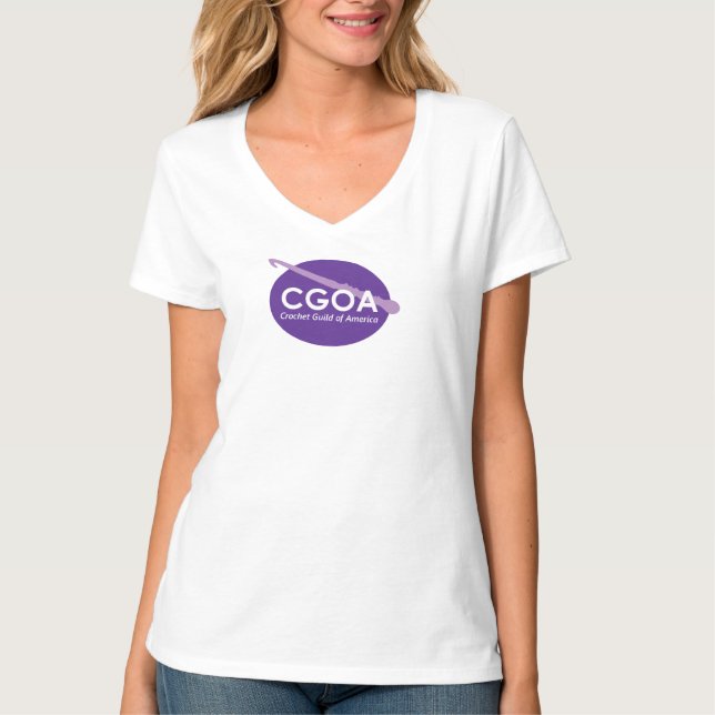 V-Neck CGOA T-shirt (Front)