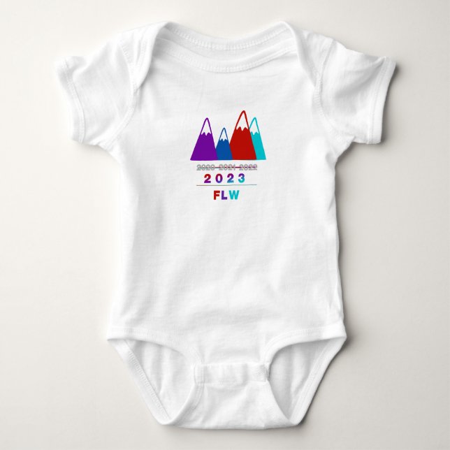 V Neck FLW 2023 T-Shirt (Front)