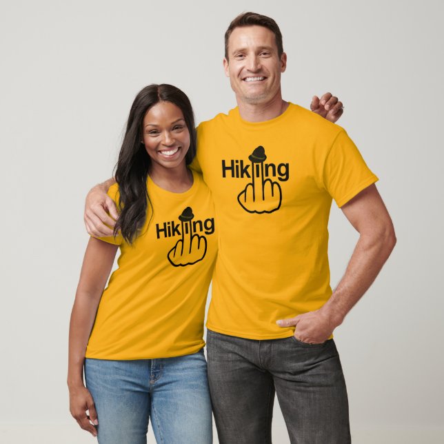 V-Neck Hiking Flip T-Shirt (Unisex)