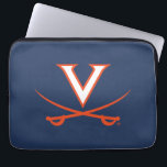 V Saber Laptop Sleeve<br><div class="desc">Check out these Virginia Cavaliers designs! Show off your Virginia Cavaliers pride with these new University products. These make the perfect gifts for the Virginia student,  alumni,  family,  friend or fan in your life. All of these Zazzle products are customizable with your name,  class year,  or club. Go Wahoos!</div>